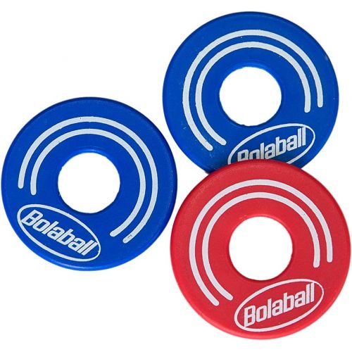  Bolaball Outdoor Washer Toss Yard Game Set Yard Games for Adults and Family Outside Backyard Lawn Game Comes with 8 Washers and 2 Solid Wood Targets