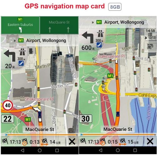  Bolange Map Europe GPS Navigation Map 8GB Map Memory Card Car Accessories Black Generic GPS Navigation Map for Car MP5/Car Radio DVD Player/GPS Navigator