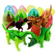 Boley 8 Pack Dino Mutants - Dino Egg Transforming Dinosaur Toy for Kids, Children, Toddlers - Great for Dinosaur Party Supplies, Birthday Party Favors, and More!