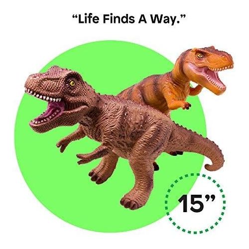  Boley 5 Piece Jumbo Dinosaur Set - Kids, Children, Toddlers Highly Detailed, Realistic Toy Set for Dinosaur Lovers - Perfect for Party Favors, Birthday Gifts, and More