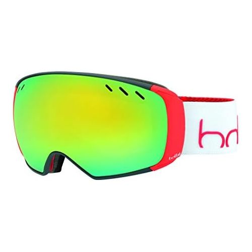  [아마존베스트]Bolle Virtuose Interchangeable Ski Goggle - Shiny Black - Polarized TNS Oleo AF