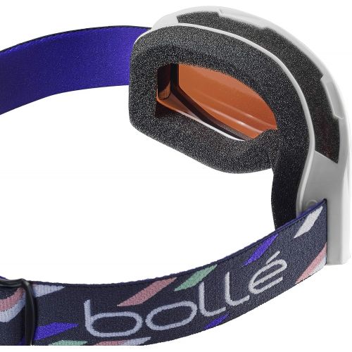  Bolle Inuk Snow Goggles Matte Black Bomb Rosy Bronze Unisex