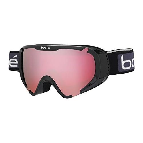  Bolle Explorer OTG Shiny Black/Black Chrome Small Ski Goggles Unisex