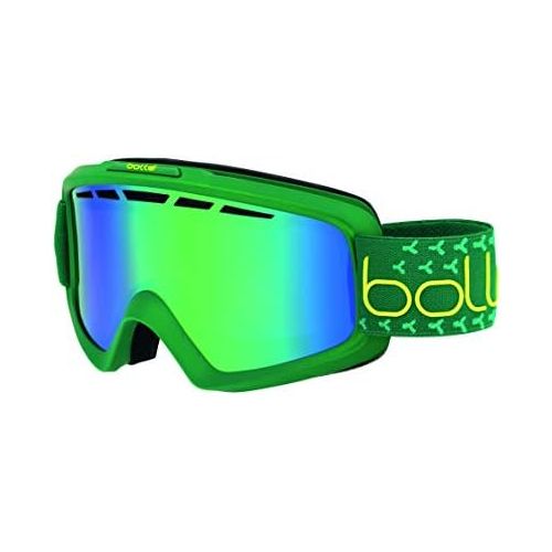  Bolle Nova Ii Green Emerald, Matte Green & Lime, MediumLarge