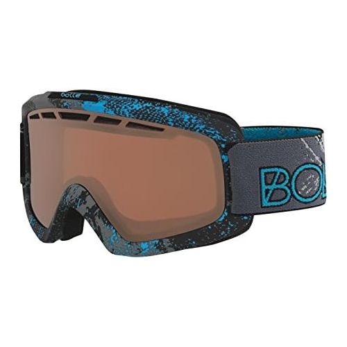  Bolle Nova Ii Matte Vermillion Gun Googles, Blue Zenith, One Size