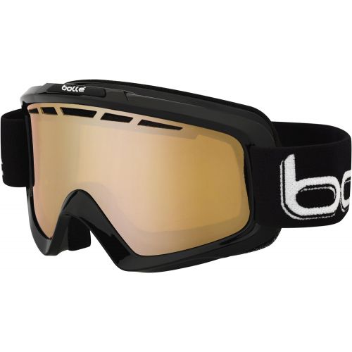  Bolle Nova Ii Shiny Black Modulator Citrus Gun Polycarbonate Googles, BlackCitrus, One Size