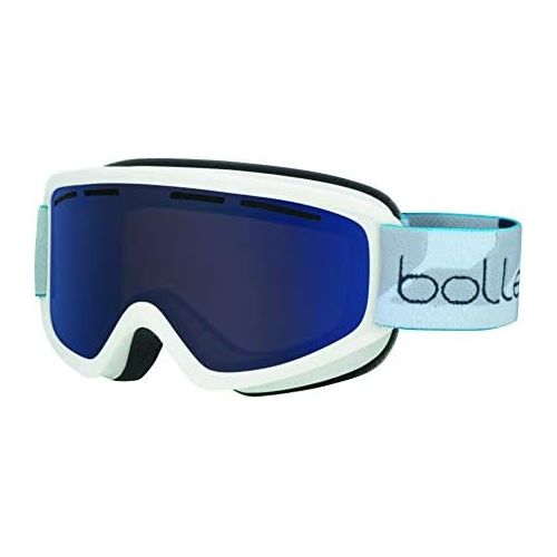  Bolle Schuss Bronze Blue, Matte White, Medium