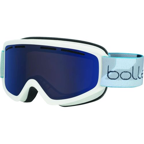  Bolle Schuss Bronze Blue, Matte White, Medium