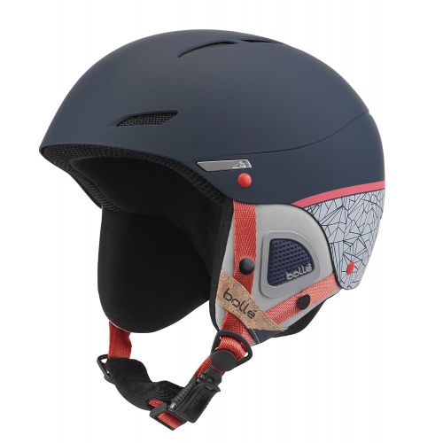  Bolle Womens Juliet All-Mountain Ski Helmet - Navy & Rose