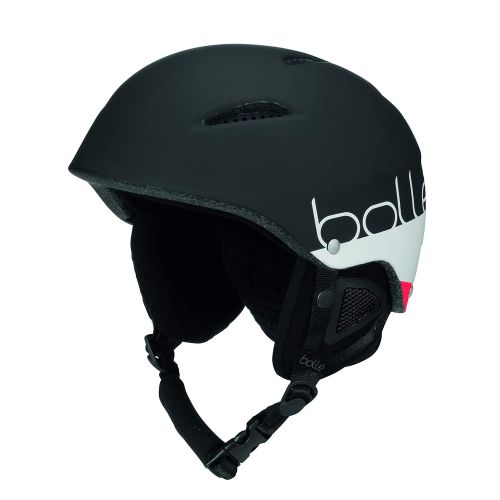  Bolle Adult B-Style All-Mountain Ski Helmet - Matte Black White