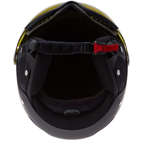  Bolle Blackline Visor Ski Helmet - Soft Black & Silver