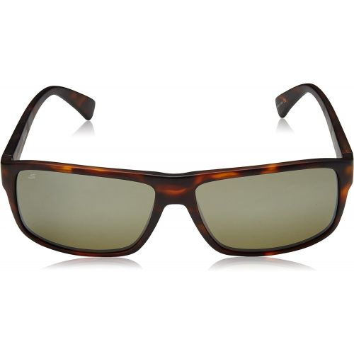  Serengeti Claudio Polarized Sunglasses, Satin Dark Tortoise