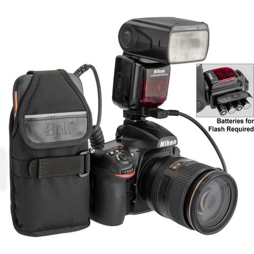  Bolt P12 Compact Battery Pack for Nikon Flashes