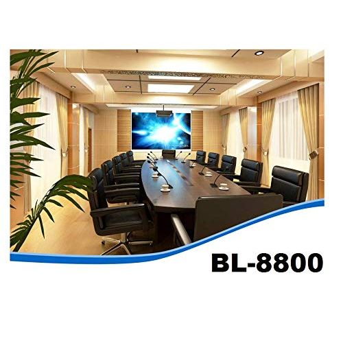  Bolymic 8800S UHF 8-Channel Professional Wireless Lecturn Desktop Conference Microphone System