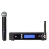 Bolymic BL3100 Cordless Microphones Professional UHF Wireless Microphone System with Metal Receiver and Single Handheld Mics