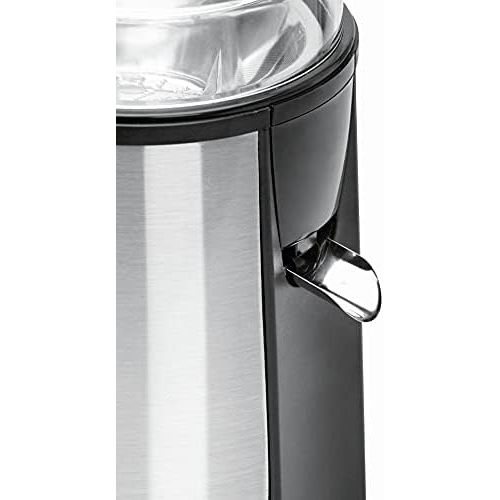  Bomann elektrischer Entsafter aus Edelstahl fuer Fruechte Frucht- und Gemuesesaft Smoothie Automatikentsafter Automatik Fruchtsafte Slow Jiucer Frucht-Saft-Presse (1000 Watt + ca. 2,0 Liter