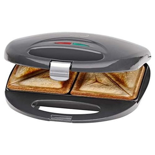  [아마존베스트]Bomann ST 5016 CB Sandwich Toaster with Non-Stick Coating and Overheating Protection Grey