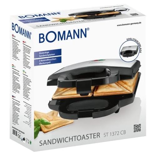  [아마존베스트]Bomann ST 1372CB sandwich toaster