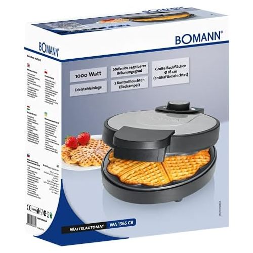  [아마존베스트]Bomann WA 1365 CB - waffle maker