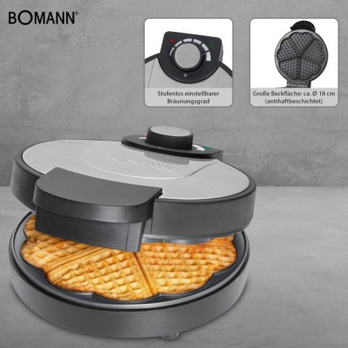  [아마존베스트]Bomann WA 1365 CB - waffle maker