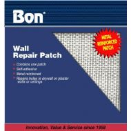 BON Bon 15-462 6-Inch by 6-Inch Self Adhesive Wall Repair Patch, 50-Pack