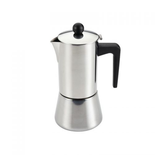  BonJour Coffee Stainless Steel Stovetop Espresso Maker, 48-Ounce