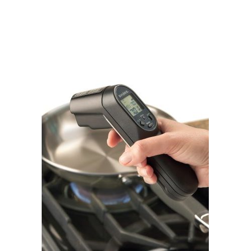  BonJour Chef’s Tools Combo Laser and Probe Cooking Thermometer, Black