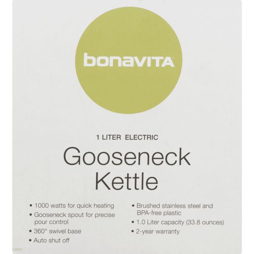  Bonavita 1.0L Gooseneck Electric Kettle