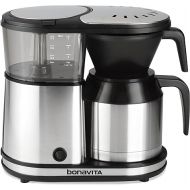 Bonavita 5 Cup Drip Coffee Maker Machine, One-Touch Pour Over Brewing w/Double Wall Thermal Carafe, SCA Certified, 1100 Watt, BPA Free, Dishwasher Safe, Stainless Steel, BV1500TS