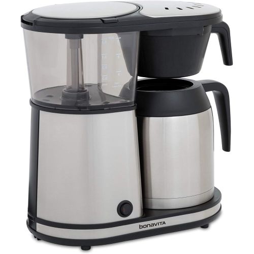  [아마존베스트]Bonavita Connoisseur 8-Cup One-Touch Coffee Maker Featuring Hanging Filter Basket and Thermal Carafe, BV1901TS