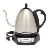 /Bonavita Electric Hot Water Kettle for Tea and Coffee - 1 Liter Pot with Gooseneck Spout and Variable Temperature Settings