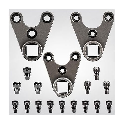  Bonbo Outboard Trim/Tilt Pin Wrench Tools Set MT0004 & MT0006 & MT0009 to Remove Trim/Tilt Caps or Seals on Hydraulic Steering Cylinders, Fits for Seastar Yamaha Suzuki Johnson Evinrude