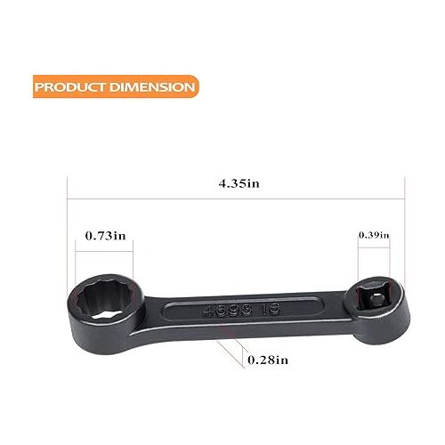  Bonbo Offset 16mm Engine Mount Socket Wrench 4693 for Mercedes Benz