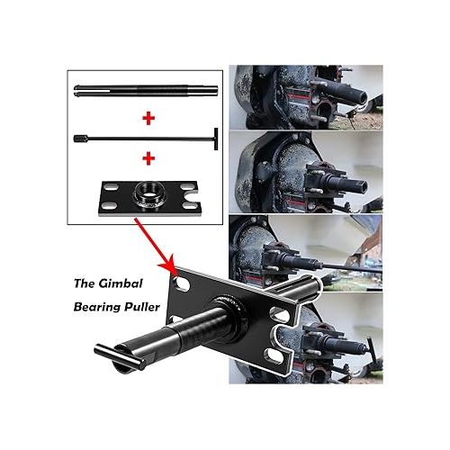  Gimbal Bearing Installer Bearing Puller Remover and Enigne Alignment Tools Set for Alpha Alpha 1 for Mercruiser for Bravo for MR for Volvo for Omc for yamaha sterndrive 89-92