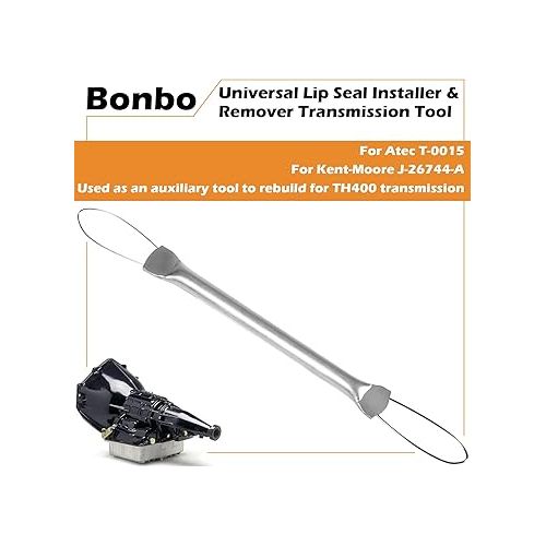  Bonbo T-0015 Universal Lip Seal Installer & Remover Transmission Tool Compatible for Atec T-0015 and for Kent-Moore # J-26744-A (1PCS)