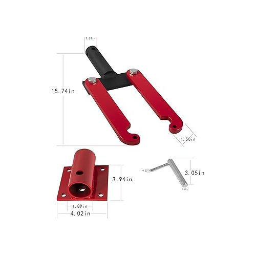 Bonbo T-0156-A Transmission/Small Engine Holding Fixture Tool with Base Fits for Ford Chrysler Heavy Duty