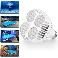 Bonbo LED Pool Light for Inground Pool, 120V 45W Daylight White 6000K Swimming Pool LED Light Bulb Replaces 300-500W Traditional Bulb, Compatible with Pentair & Hayward Pool Light Fixture