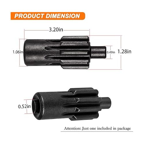  Bonbo Engine Barring Tool MX 13 Fits for Paccar Kenworth T880 Truck Engine Barring Flywheel Cranking Turning Tool Replace 1453158PE & 1453158