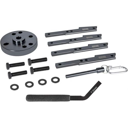  Bonbo 3163021 Cam Timing Tool Kit & 3163530 Engine Brake 7MM Adjustment Tool Fits for Cummins ISX Engine Premium Steel