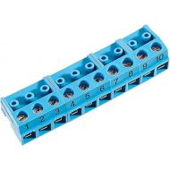 Bonbo 6610 Replacement for Jandy Zodiac Terminal Bar 10 Pin Connector Compatible with RS AquaLink Power Center PCB (Blue)