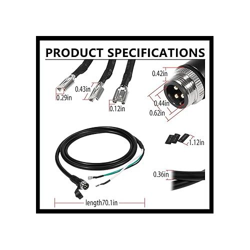  Bonbo 1810244 Quick Release Disconnect Plug, Heavy-Duty Waterproof Connector for Talon Shallow Water Anchors