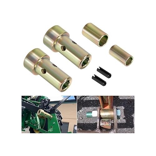  Bonbo TK95029 Cat 1 Quick Hitch Adapter Bushing Kit Fits for Category 1, 3-Point Hitch Tractors