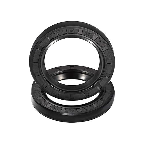  6 Pack Heavy Duty Wheel Bearings 293350040 & Front Wheel Shaft Seal Fits for Can-Am Defender/Commander/Maverick/Outlander/Renegade Replaces # 293350040, 705400088, 293350118, Seal# 293250246