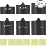 8056 Shaft Protector Set for Use with Grip-O-Matic Pullers or Push-Pullers, Fan Blade, Gear and Bearing Pullers, Compatible with OTC 8056 (Set of 6)