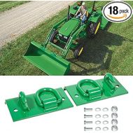 Heavy Duty Bolt on Tractor Bucket Hook Grab Hooks D Rings fit for John Deere 1025R 2320 2520 2720 2025R 2032R 2038R 3032E 4010 4100 4110 4115