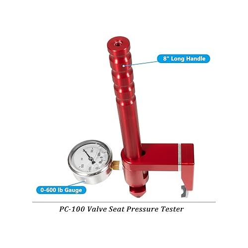  Bonbo PC-100 Valve Seat Pressure Tester Adjustable On-Head Valve Spring Pressure Test Gauge