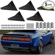 Rear Diffuser Kit V2 5 Piece Fits for Dodge Challenger Hellcat SXT SRT RT 2009-2014