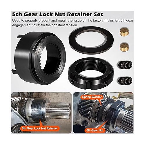  Bonbo 5th Gear Lock Nut Retainer Kit & 1/2