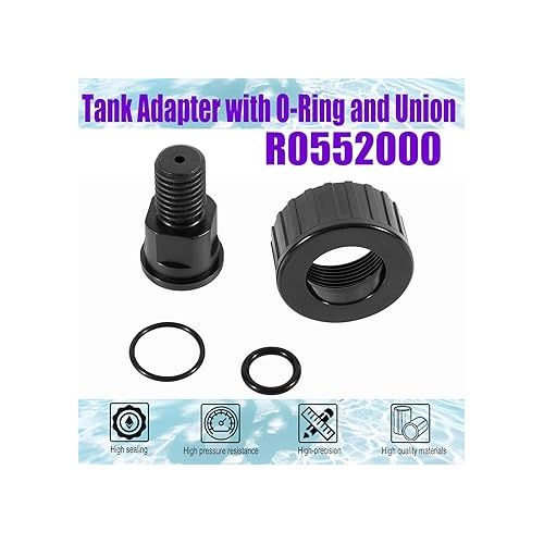  Bonbo R0552000 Tank Adapter with O-Ring and Union Replacement Kit for Select Jandy Pool and Spa Cartridge Filter