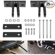 BX88230 Bolt-On Base Plate Bracket Kit fit for Blue Ox Tow Bars General Purpose Adapter Kit 5000 lbs 25 Packs Universal kit for Jeep, for Ford, for Toyota, for Honda, for Buick, for Volvo